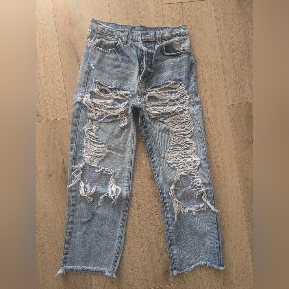 Carmar ripped jeans size 26 - Straight leg